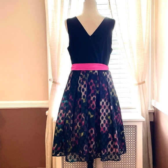 Eliza J navy midi dress - Picture 2 of 2